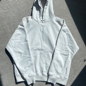 Abercrombie & Fitch premium heavyweight hoodie cream